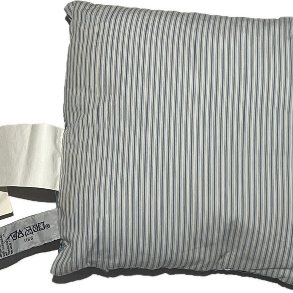 NWT Gap Kids decorative pillow,patchwork detail, unisex, stitched bird pattern - Picture 2 of 7